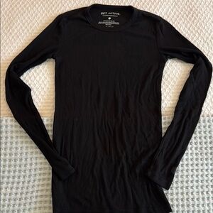 SET active ribbed long sleeve top